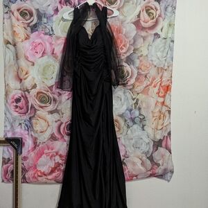 Elegant Black Evening Gown